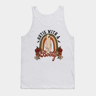 cutie with a booty funny halloween ghost Tank Top